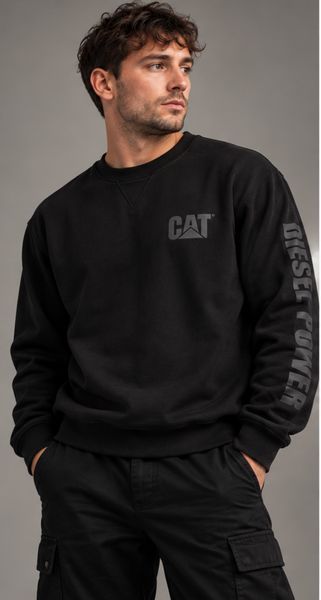 Свитшот DIESEL POWER CREWNECK SWEATSHIRT Black M 8050006-12195-M фото