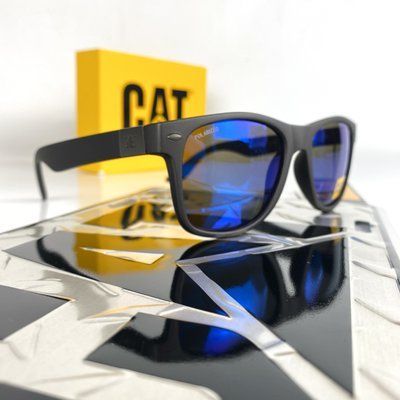 Окуляри сонцезахисні CAT (CTS-Blinding-108P) Matte Gray /Blue Mirror Lens CTS-Blinding-108P фото