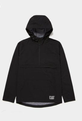 Анорак CAT Mens Trade Packable Rain Anorak Black L 1310136 882600801207 фото