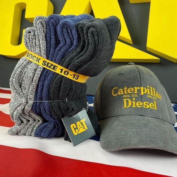 Бейсболка+шкарпетки Caterpillar Diesel Cap Sock Bundle 7090039 7090039 фото