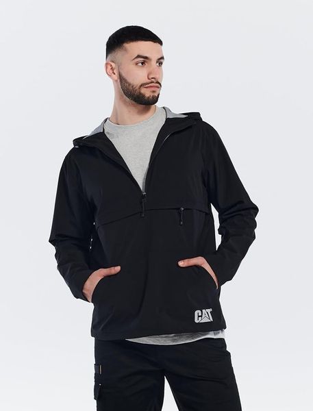 Анорак CAT Mens Trade Packable Rain Anorak Black XL 1310136 882600801221 фото