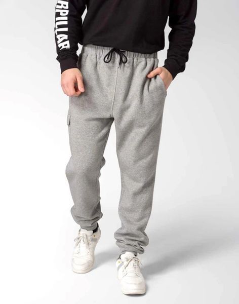 Штаны CAT MEN'S DM LOGO SWEATPANT Grey S 1080068-10122-S фото