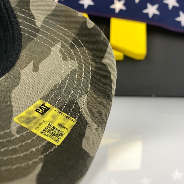 Бейсболка CAT Prowl Camo Black Cap CT2582 CT2582 фото