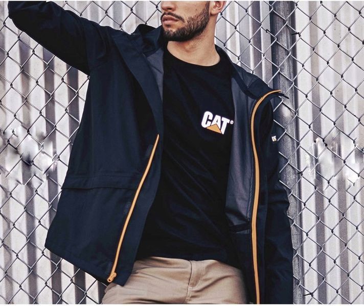 Дощовик CAT Essential Rain Jacket Black 2XL 1310150 882600801313 фото
