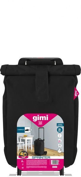 Сумка-тележка Gimi Sprinter 50 Black (168407) 37096038 фото