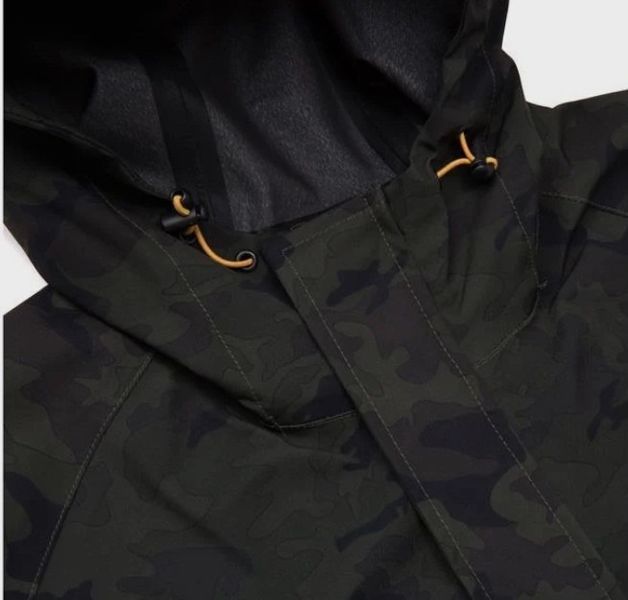 Дощовик CAT Essential Rain Jacket Night Camo L 1310150 882600831273 фото