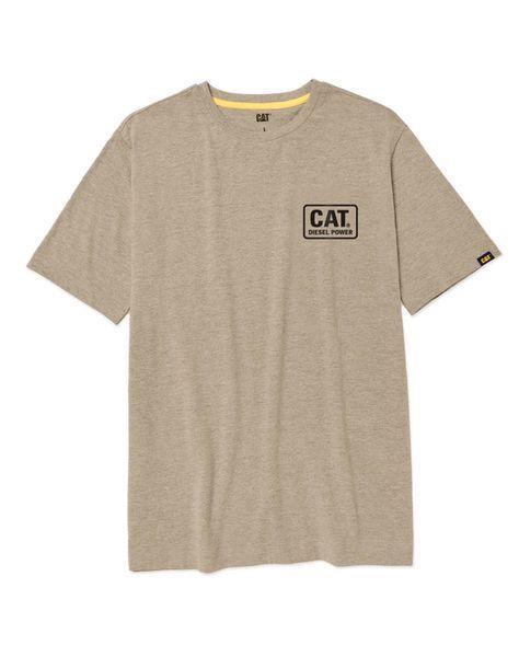 Футболка CAT MEN'S WORKWEAR GRAPHIC T-SHIRT Beard-Hummus L 1010060-14536-L фото
