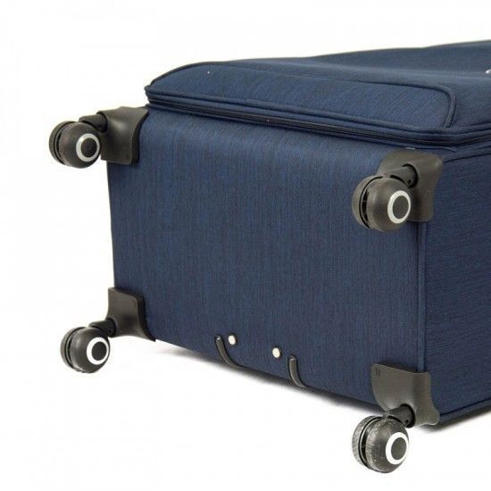 Чемодан IT Luggage PIVOTAL/Two Tone Dress Blues L Синий (IT12-2461-08-L-M105) 35040971 фото