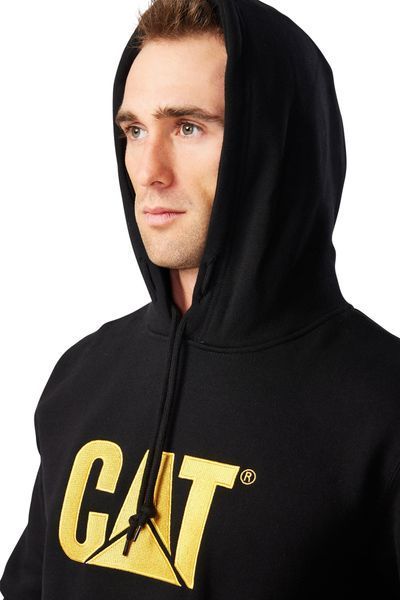 Худи мужская CAT Men's Trademark Hoodie Black L 882600518921 фото