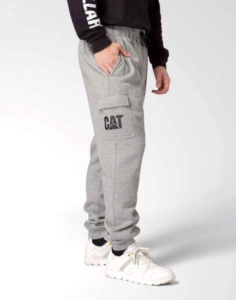 Штаны CAT MEN'S DM LOGO SWEATPANT Grey M 1080068-10122-M фото