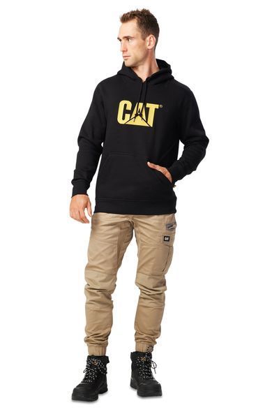 Худі чоловіча CAT Men's Trademark Hoodie Black 2XL 882600518945 фото