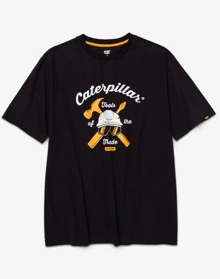 Футболка CAT MEN'S WORKWEAR GRAPHIC T-SHIRT Tools Black L 1010060-14484-L фото