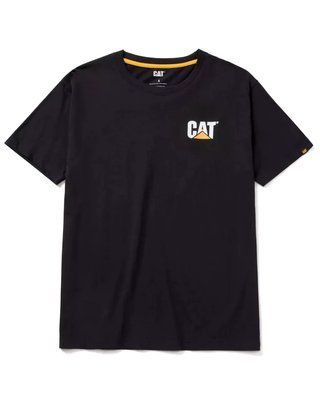 Футболка чоловіча Caterpillar Men's Trademark T-Shirt Black L 88260003434 фото