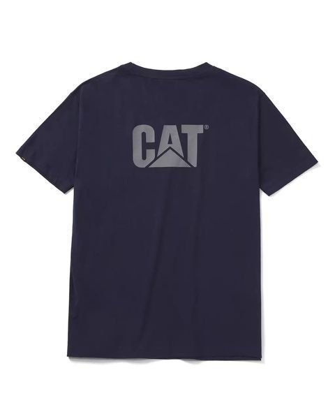 Футболка мужская Caterpillar Men's Trademark T-Shirt Black L 88260003434 фото
