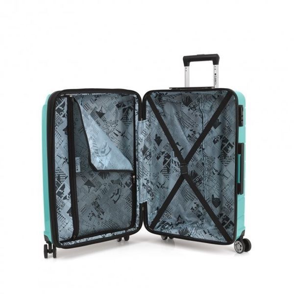 Чемодан Gabol Midori (M) Turquoise (122101 018) 41386123 фото