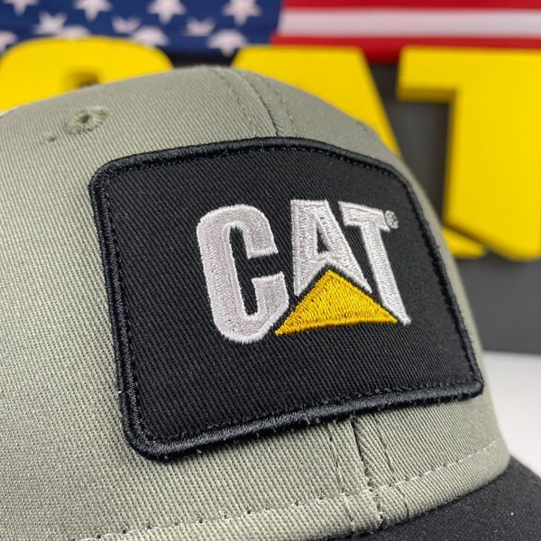 Бейсболка CAT Mossy Green Cap/ Mesh Back CT2553 CT2553 фото
