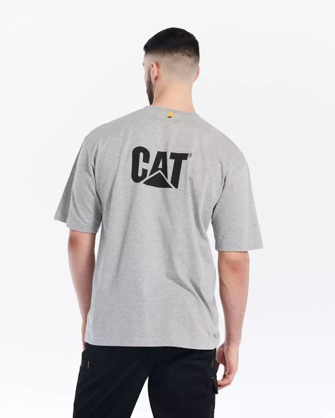 Футболка чоловіча Caterpillar Men's Trademark T-Shirt Heather Grey XL 882600003748 фото