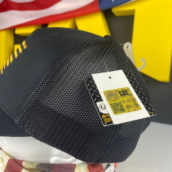 Бейсболка CAT Distressed Flag FLEXFIT 110 Cap 882600855200 фото