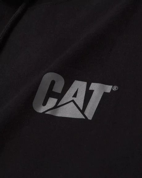 Худи мужская CAT UPF Hooded Banner Long Sleeve T-Shirt Black L 882600734031 фото