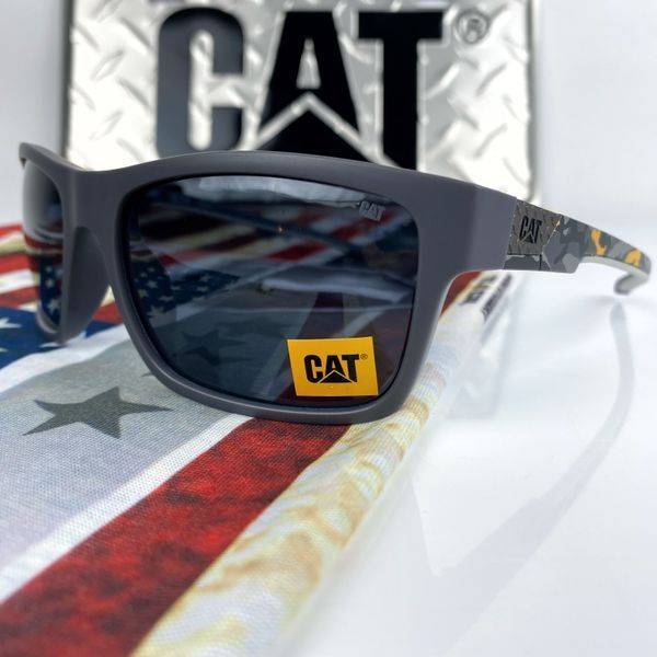 Очки солнцезащитные CAT (CTS-CODERr-108P) Matte Gray CTS-CODER-108P фото